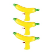 Kuyiluo 3pcs Banana Water Guns Mini Cartoon Squirt Guns for Kids